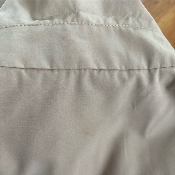 Brooks Brothers Overcoat Men's Sz Medium Beige Cotton Blend Trench Coat Jacket - Picture 13 of 13